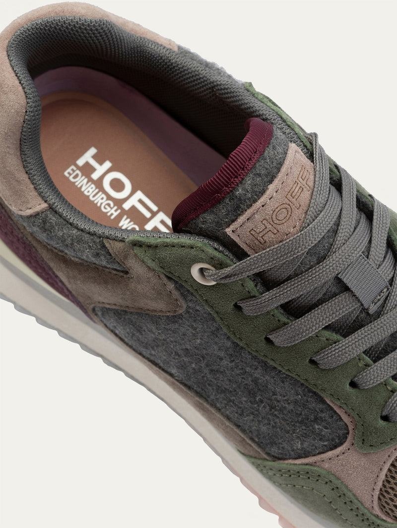 Hoff City Edinburgh Sneakers Damen Grün Dunkelgrau | ZCK1121AE