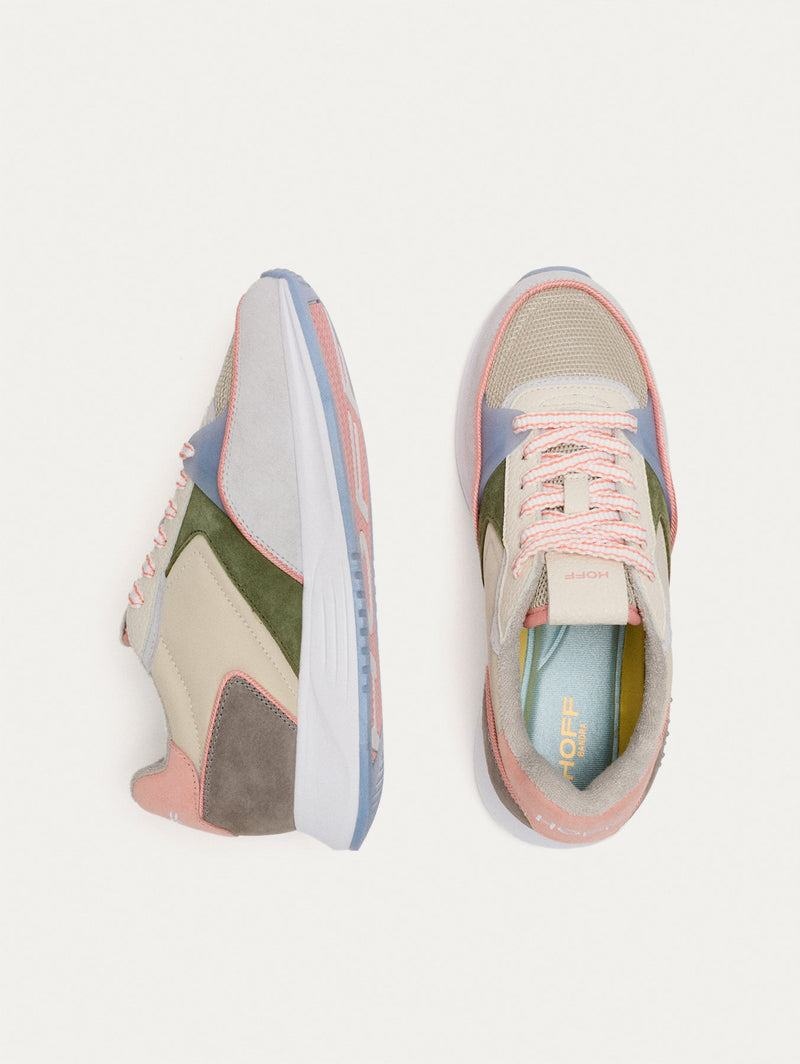 Hoff District Pilsen Sneakers Damen Rosa Grün Khaki | AYO4434SX