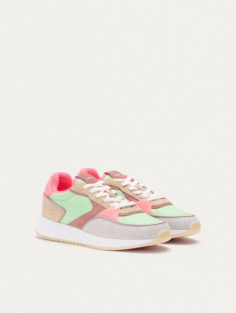 Hoff District Rambla Sneakers Damen Khaki Rosa Grün | DRU8023ZS